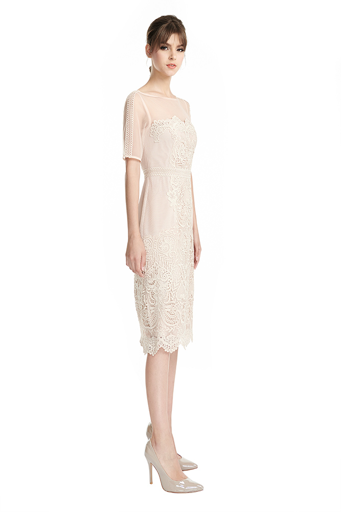 side view of the dress